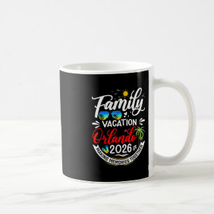 Mug Vacances de famille à Orlando 2026 Plage Vacances 