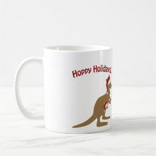 Mug Vacances de houblon ! kangourou de Noël