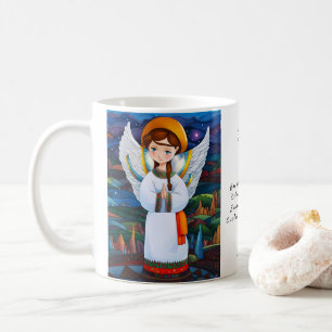 Mug Vacances de l'Ange de Noël ukrainien -