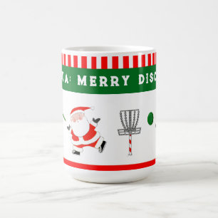 Mug Vacances de Noël de Disk Golf
