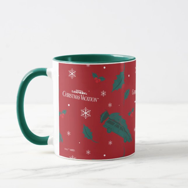 Mug Vacances de Noël Holly Motif (Gauche)