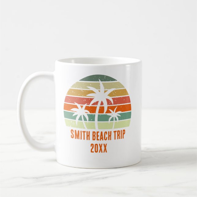 Mug Vacances de réunion de famille  (Gauche)
