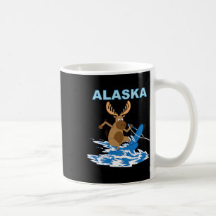Mug Vacances de ski nautique en Alaska Moose Lake