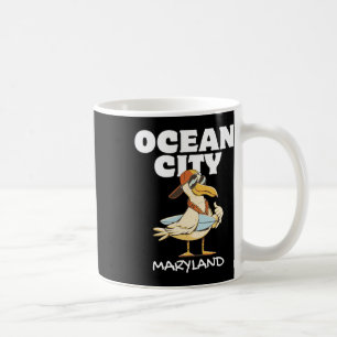 Mug Vacances de surf à Ocean City Maryland Coucher de