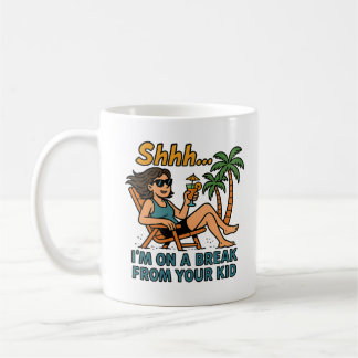 Mug Vacances d'enseignant amusant