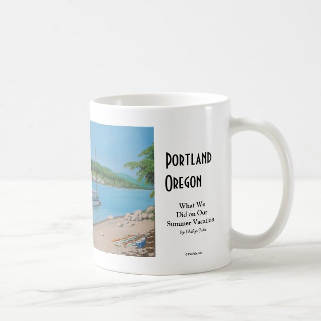 Mug Vacances d'été (Droite)