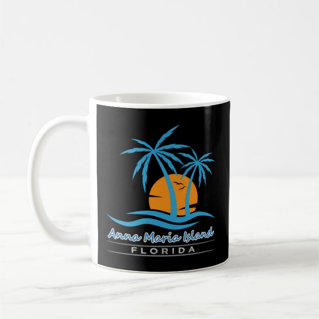 Mug Vacances d'été Floride Anna Maria Island Beach (Gauche)