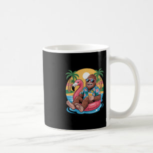 Mug Vacances d'été Hawaï Bigfoot Sasquatch Été