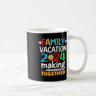 Mug Vacances en famille 2024 Plage Correspondant Famil