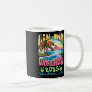 Mug Vacances en famille 2025 Aloha Hawaii Hawaii Match