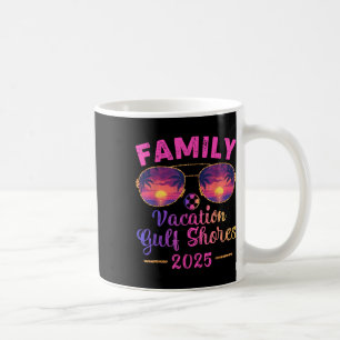Mug Vacances en famille 2025 Sungles Alabama Gulf Shor