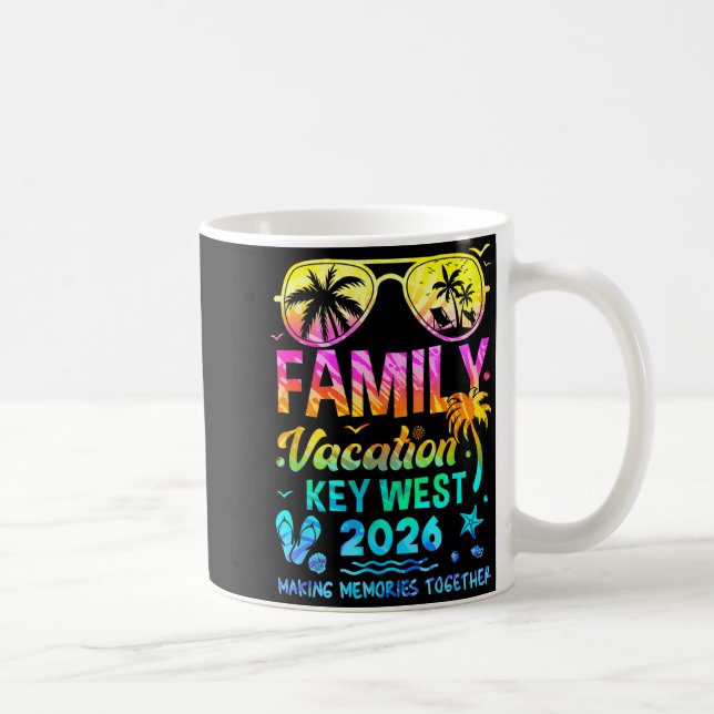 Mug Vacances en famille à Key West illustrations assor (Droite)