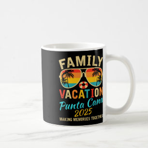 Mug Vacances en famille à Punta Cana 2025 Vacances d'é