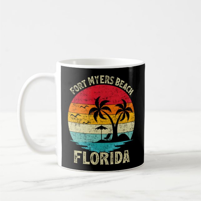 Mug Vacances en famille Floride Fort Myers Beach (Gauche)