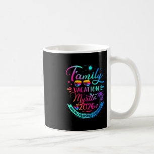 Mug Vacances en famille Myrtle 2026 Cadeau Palmier