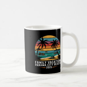 Mug Vacances en famille Voyage à Panama Beach 2025 Pan