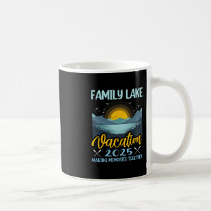 Mug Vacances familiales au lac 2025 Camping Randonnée 