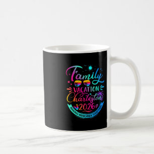 Mug Vacances familiales Charleston 2026 Cadeau Arbre P