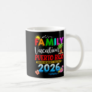 Mug Vacances familiales puerto rico 2026 groupe corres