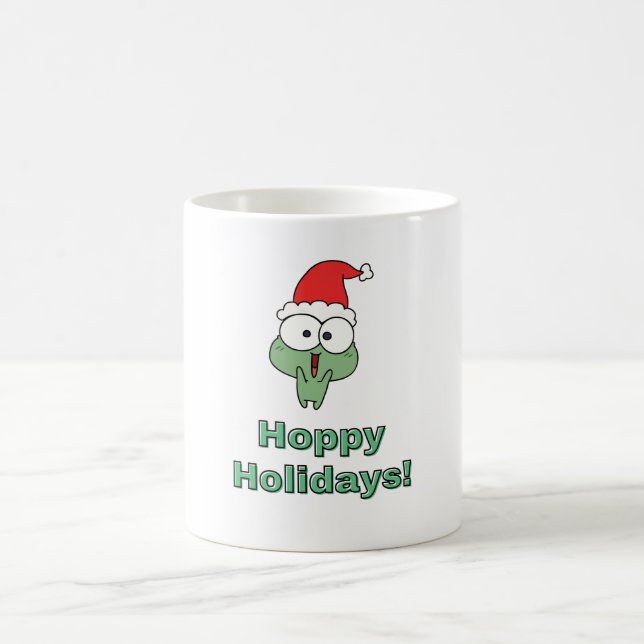Mug Vacances Hoppy Grenouille de Noël (Centre)