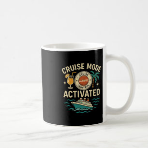 Mug Vacances Mode Croisière Activé Pour Hommes Et Femm