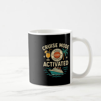 Mug Vacances Mode Croisière Activé Pour Hommes Et Femm