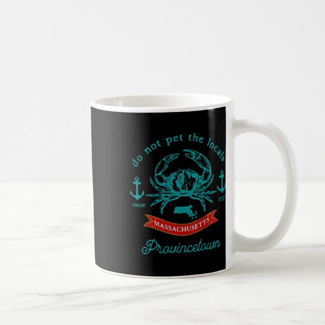 Mug Vacances Pêche aux crabes Cape Cod Provincetown So (Droite)