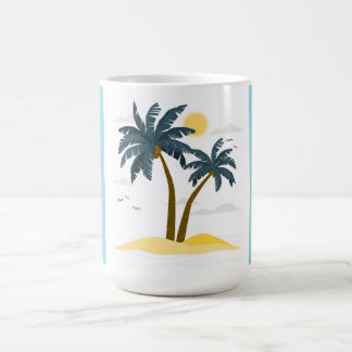 Mug Vacances Plage Cute Palm Tropical
