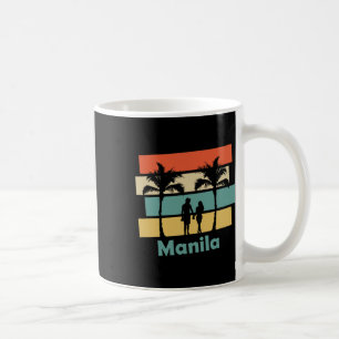 Mug Vacances Rétro Vintage Manille Philippines