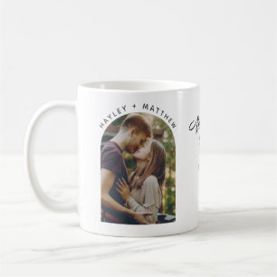 Mug Vacances Sauvez la Date Couples Photo