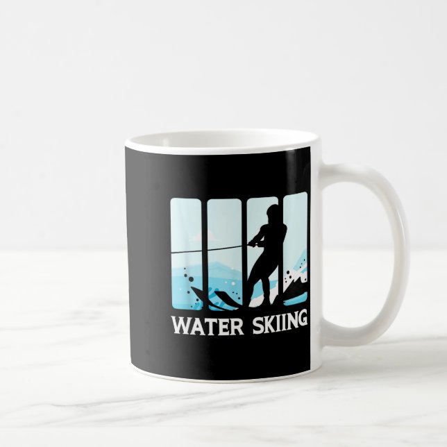 Mug Vacances ski nautique aventure estivale eau (Droite)