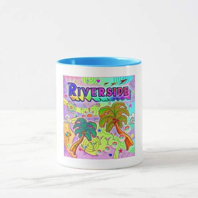 Mug Vacances sur le bord de la rivière (Centre)