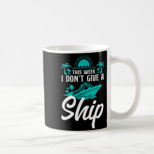 Mug Vacances sur un paquebot de croisière Je m'en fich