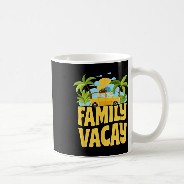 Mug Vacances vacances de printemps en famille Vacances (Droite)