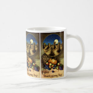 Mug Vacances vintages, Un Jour De Thanksgiving