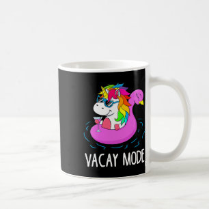 Mug Vacay Mode Cute Unicorn Funny Famille Vacances Cad