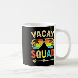 Mug Vacay Squad Funny Beach Vacances été Famille Mat