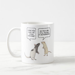 Mug Vaccin contre le virus du rat de laboratoire amusa