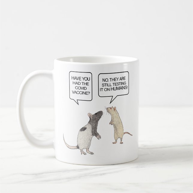 Mug Vaccin contre le virus du rat de laboratoire amusa (Gauche)