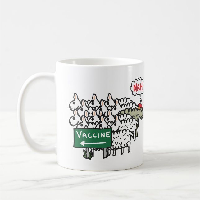 Mug Vaccination contre la cire des moutons (Gauche)