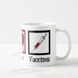 Mug Vaccins Peace Love