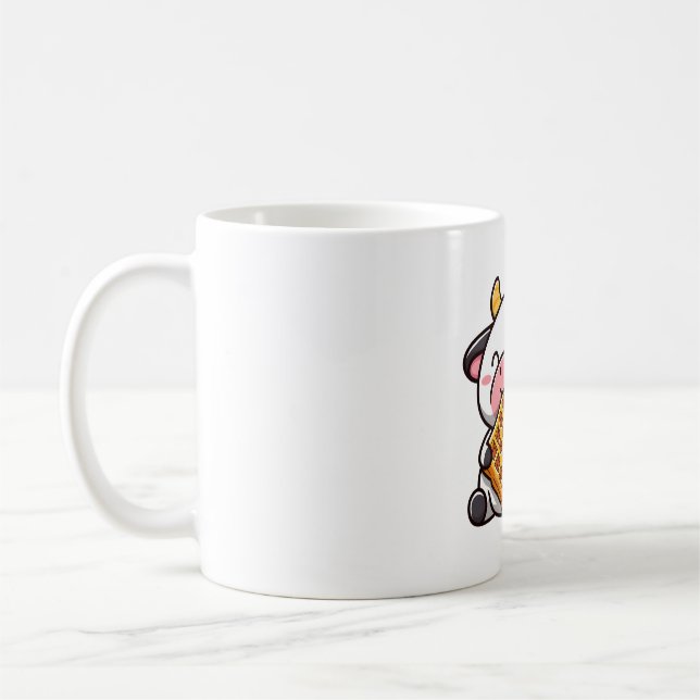 Mug Vache avec gaufre (Gauche)