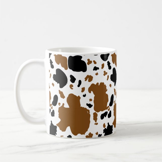 Mug Vache Brown et noire (Gauche)