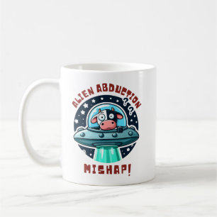 Mug Vache confuse drôle de mésaventure d'enlèvement pa