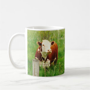 Mug Vache curieuse Brown verte 4Mal