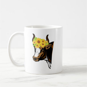 Mug Vache de tournesol