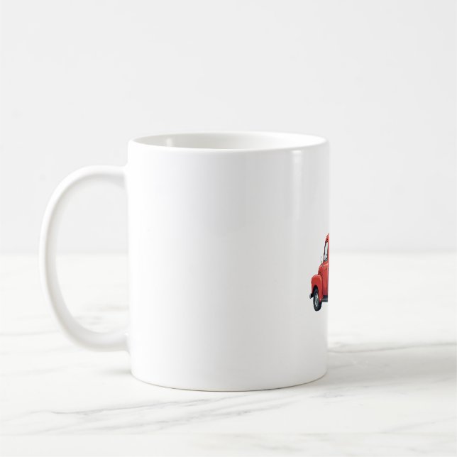 Mug Vache des Highlands dans la ferme du camion Vache  (Gauche)