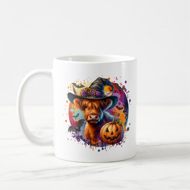Mug Vache d'Halloween (Gauche)