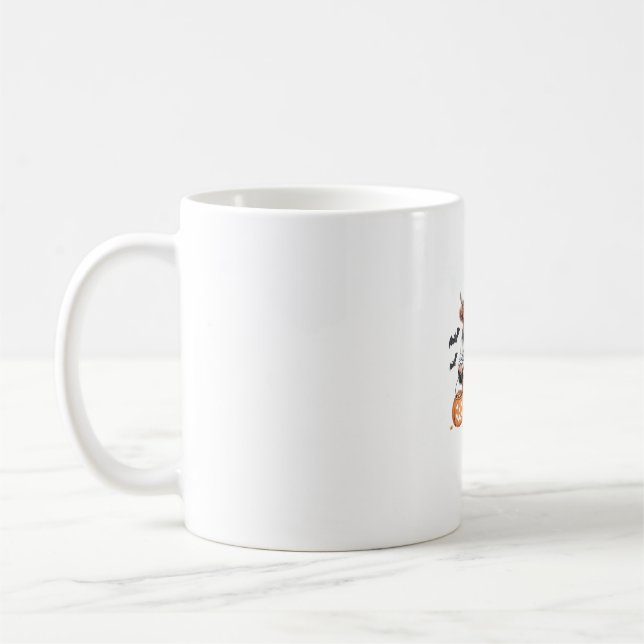 Mug Vache Drôle Halloween Amoureux des animaux Éffraya (Gauche)