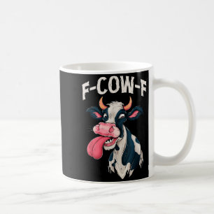 Mug Vache drôle mème Fvache Vache Hommes Femmes